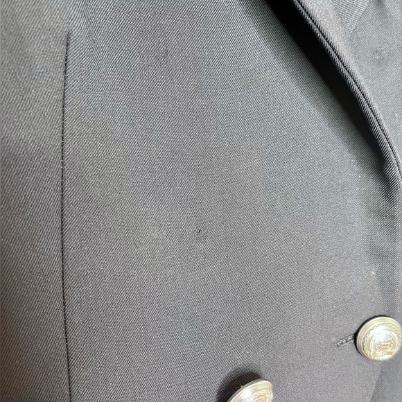 Balmain Double Breasted Wool Blazer *missing buttons* - Picture 15 of 16